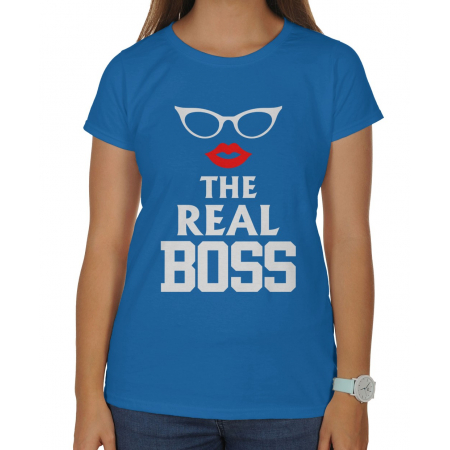 Koszulka na dzień Kobiet The real boss